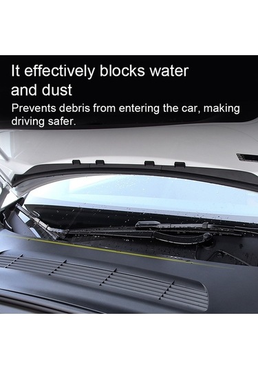 Flybuy Tesla Model 3/y İçin Kaput Su Tutma Şeridi, Hava Girişi Koruyucu Kapağı Modifikasyon Aksesuarı