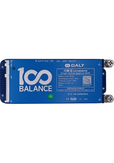 Daly 100balance Lifepo4 8s-24s 100a Universal Can/rs485 Bms