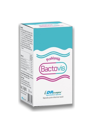Anti Bactovis Probiyotik 30 Kapsül