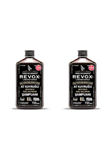 Revox Bitki Özlü At Kuyruğu Şampuanı 2 x 750 ML