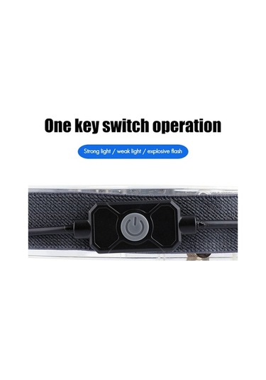 Ulzyvf Yürüyüş Usb Siyah Led Lambası Lambası Lambası Lambası Lambası Lambası Koşu Kamp Kafa Kafa Kafa Kafa Feneri Elastik El Bandı Balıkçılık Yp Siyah