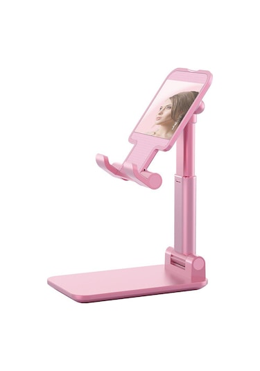 Teleskopik Uzayıp Kısalan Model Masaüstü Telefon Tutucu Aynalı