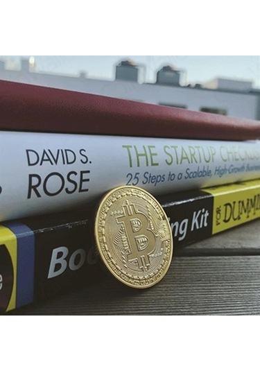 Ollevra Bitcoin Madeni Hatıra Hediye Sikke