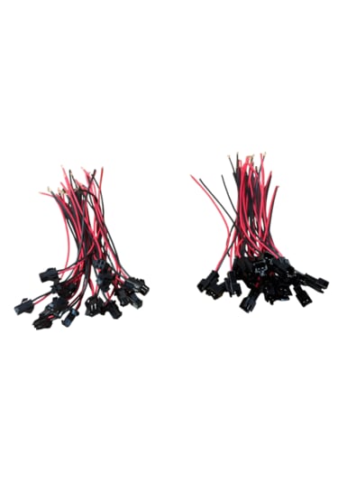 20 Takım 2 Pin 15cm Kablolu Konnektör Led Elektrik Bağlantı Soket