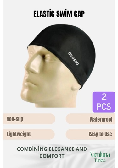High-quality Non-slip Lightweight Waterproof Easy To Use Elastic Swim Cap Çok Renkli