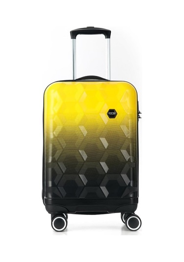 Ççs Kadın Büyük Boy Valiz V.ccs5226-1 Siyah-sarı