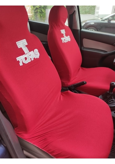 Tofaş Uyumlu Kırmızı Oto Atlet Servis Kılıfı 4 Parça Ser-0002