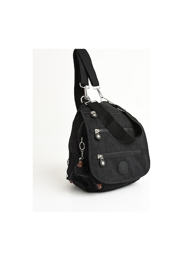 Ultra Hafif Kadın Sırt Ve El Çantası Siyah Model: 571-5a - Siyah