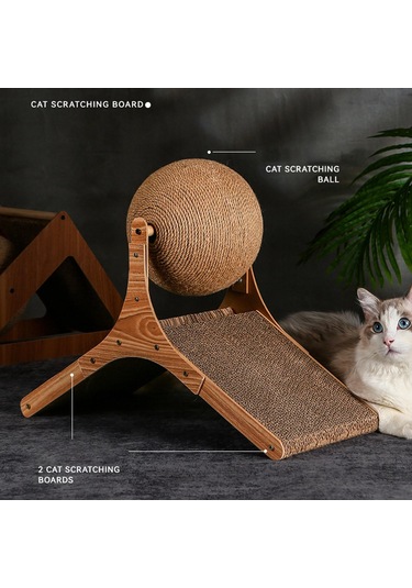 Suntek Kedi Tırmalama Oyuncağı İnteraktif Evcil Hayvan