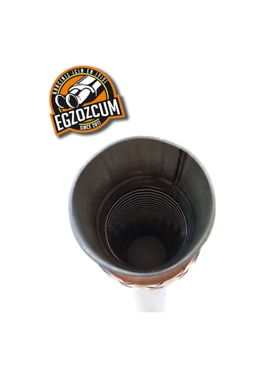 Egzoz Eksoz Spirali 63x200x300 Borulu Spiral Uyumlu