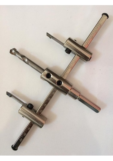 Rbt 40x200 Ayarlı Panç Seti Karpit Bıçaklı Mermer Alçıpan Panç