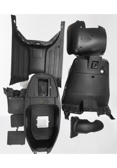 Mondial Znx 150 Scoter Uyumlu Komple Grenaj Seti Siyah Renk