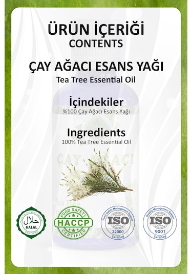 Çay Ağacı Yağı Tea Tree Essential Oil 20 Ml.