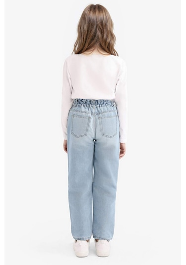 Defacto Kız Çocuk Paperbag Standart Paça Jean Pantolon E6181a825aunm39 Mavi Defacto Kız Çocuk Paperbag Standart Paça Jean Pantolon E6181a825aunm39 Mavi