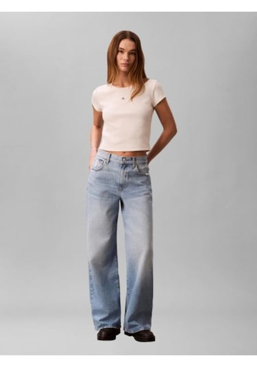 Calvin Klein Kadın Tişört-lv047c200g White