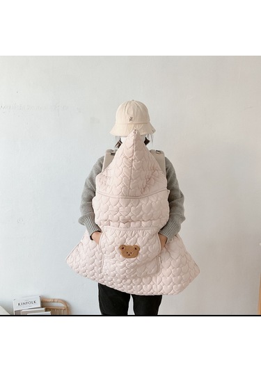 Sonbahar Ve Kış Dışarı Çıkmak Arabası Örtüsü Battaniye Bej