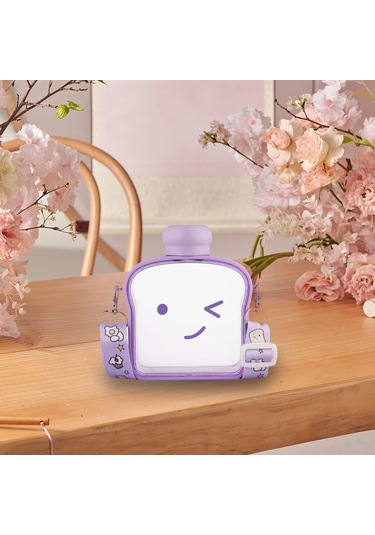 Dolıty Çocuk Su Şişesi Yaz Hediyesi Yetişkinler Menekşe Menekşe