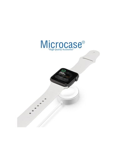Apple Uyumlu Watch Se 40 Mm Manyetik Şarj Aygıtlı Usb Kablo 1 Mt Beyaz (453772056)