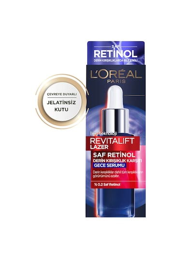 L'Oreal Paris Revitalift Lazer Saf Retinol Gece Serumu 30 ML