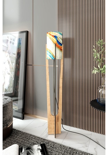 Minimalist Lambader Safir Meşe Şapka Rengi