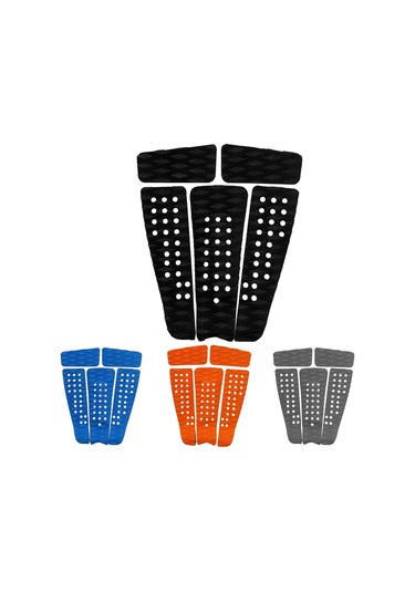 Suntek 5 Parça Elmas Yivli Eva Sörf Tahtası Çekiş Siyah