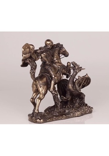 Luxxi Ejderha Avcısı Savaşçı - Ofis Hediyelik Masaüstü Dekorotif Ürünler Ve Aksesuarlar