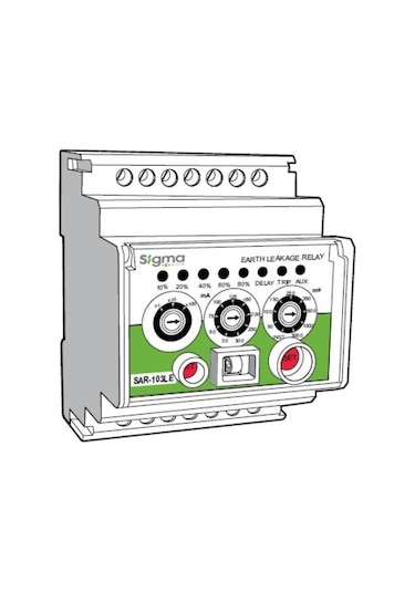 Sigma Kaçak Akım Algılama Rölesi Sar103Le