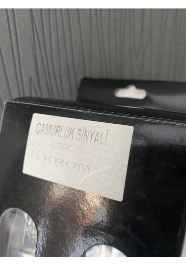 Honda Civic 2002-2003 Junyan Krom Çamurluk Sinyal Seti İthal