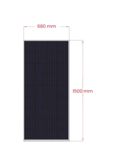 Solinved 205w Monokristal Solar Panel - Sol-205