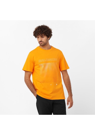 Salomon Graphıc Ss Tee M Zinnia// T-shırt Lc2247000 001