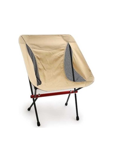 Wondernest Ultra Taşıma Sırt Seyahat Sandalyesi S Kapasitesi Kamp Hafif Çantasıyla 150kg Taşıma Kapasiteli Bej Renk - Bm Bej