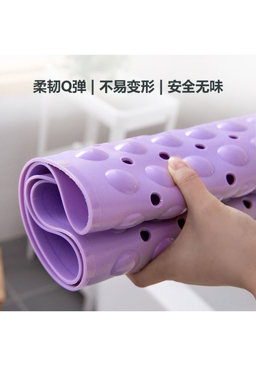 Fosenze Banyo Kayma Engeli Paspas Mavi 40x100cm - Duşakabin Banyo Tuvalet Yatakları, Konforlu Ve Dayanıklı, Ev Otel Kullanıma Uygun Diğer