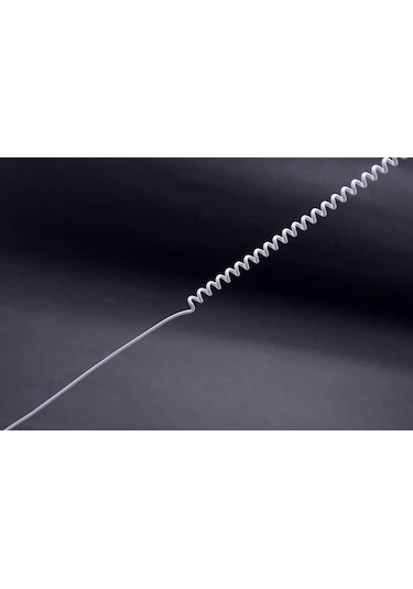 Tekli Yaylı 3.5Mm Girişli Kulaklık Beyaz
