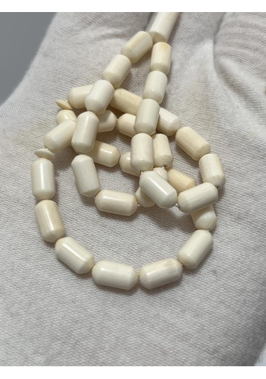 Kesme Fildişi Tesbih 8,60 Gram - Koleksiyonluk Fil Dişi Tespih