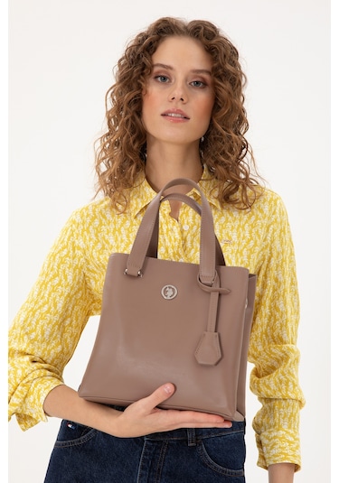 U.S. Polo Assn. Kadın Vizon Kol Çantası 50300304-VR052