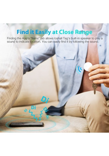 Yaozixa Mfi Onaylı Bluetooth F08 - Find App Uyumlu, 10 Aylık Pil Ömrü, 2 Adet Beyaz + Askı Ve Pil