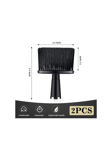 Adet Saç Kesme Fırçası Berber Fırçası Boyun Toz Alma Fırçası Siya