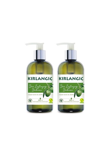 Kırlangıç Zeytinyağlı Vegan Sıvı Sabun 2 x 400 ML