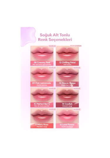 Dasique Pure Water Lip Gloss 03 Honey Peach