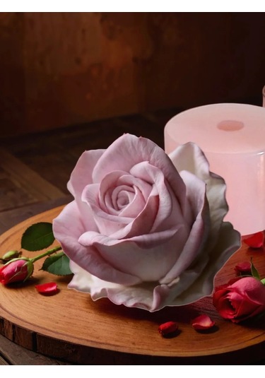 Koroleva Formy Çikolata Ve Tatlılar İçin 3d Gıda Silikoni Kalıp Gül 81998223 Diğer