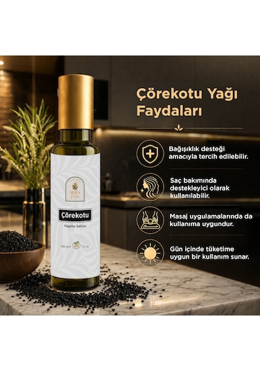 Sera Natura Saf Ve Soğuk Sıkım Çörekotu Yağı 250 ML