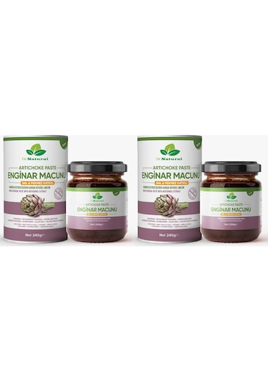 Dr. Natural Enginar Macunu Pekmez ve Bal Katkılı Bitkisel Macun 2 x 240 G