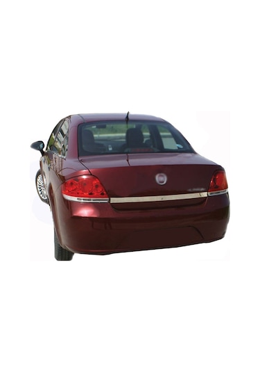 Fiat Linea Krom Bagaj Çıtası 2006-2012 -Delikli- Paslanmaz Çelik
