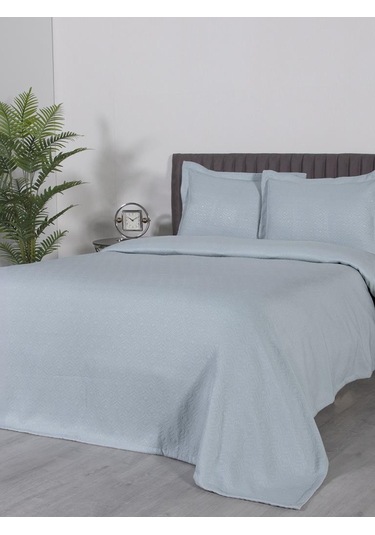 Yatak Örtüsü Marisa Nefes Alabilen, Hafif Ve Şık Tasarımlı Mavi