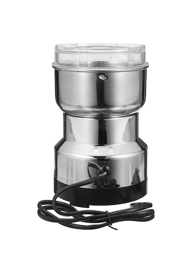 Createtech Bosphorusboutique Trendooze Taşlama Rq Paslanmaz Kahve Değirmeni Elektrikli Ot Makinesi