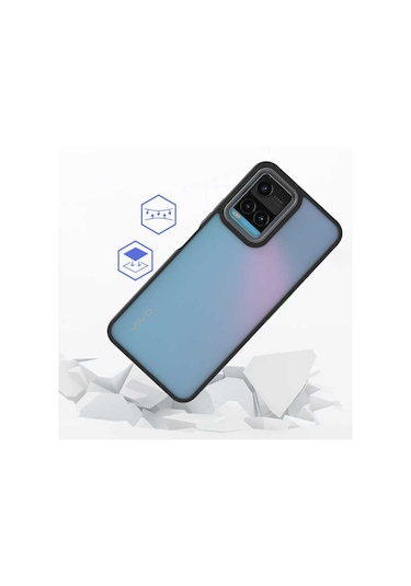 Vivo Y21S Kılıf Zore Flora Kapak (543123698)
