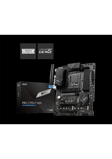 Msı Pro Z790-p Wıfı Ddr5 7000mhz Oc M.2 Atx 1700p