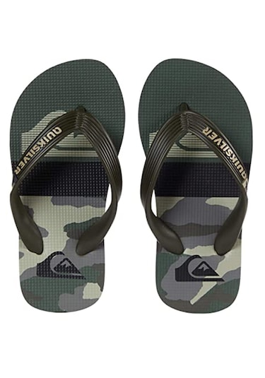 Quıksılver Quiksilver Molokai Panel Çocuk Sandalet Xgkg Yeşil