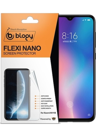 Blogy Xiaomi Mi 9 Se Flexi Nano Ekran Koruyucu