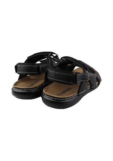 Gezer Yazlık Erkek Sandalet (554653085) Siyah